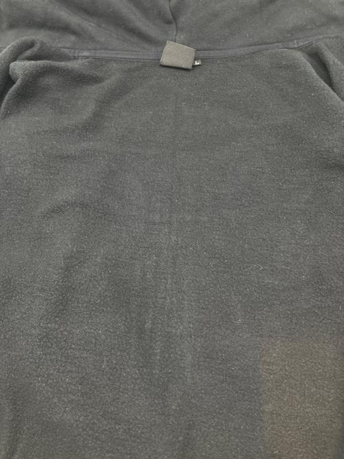 THE NORTH FACE（ザ ノース フェイス）THE NORTH FACE (ザ ノース フェイス) ジップパーカー ブラック×ホワイト サイズ:Lの古着・服飾アイテム