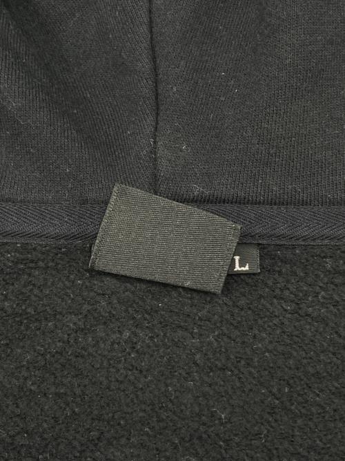 THE NORTH FACE（ザ ノース フェイス）THE NORTH FACE (ザ ノース フェイス) ジップパーカー ブラック×ホワイト サイズ:Lの古着・服飾アイテム