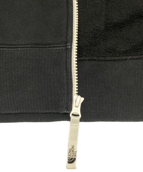 THE NORTH FACE（ザ ノース フェイス）THE NORTH FACE (ザ ノース フェイス) ジップパーカー ブラック×ホワイト サイズ:Lの古着・服飾アイテム
