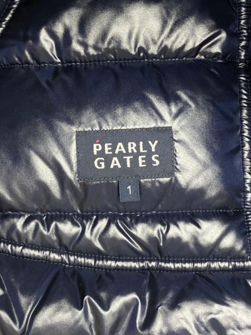 PEARLY GATES（パーリーゲイツ）PEARLY GATES (パーリーゲイツ) ダウンスカート ネイビー サイズ:1の古着・服飾アイテム