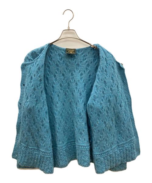Carraig Donn（キャレイグ ドン）Carraig Donn (キャレイグ ドン) 厚手カーディガン　90's　メリノウール スカイブルー サイズ:XLの古着・服飾アイテム
