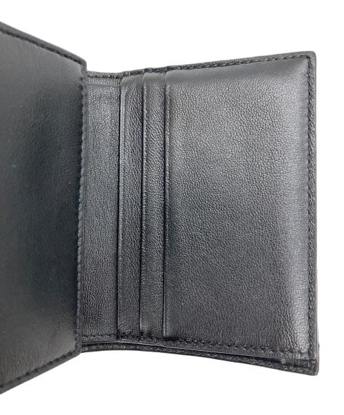 Saint Laurent Paris（サンローランパリ）Saint Laurent Paris (サンローランパリ) モノグラム マルチフォールドウォレット ブラックの古着・服飾アイテム