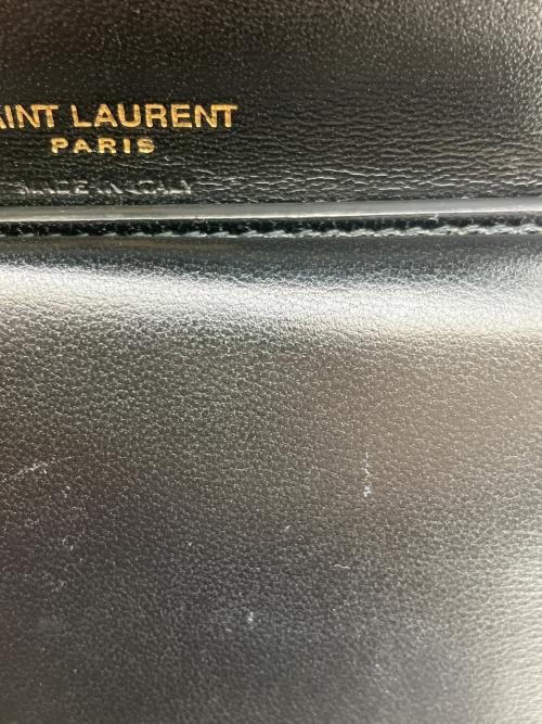 Saint Laurent Paris（サンローランパリ）Saint Laurent Paris (サンローランパリ) モノグラム マルチフォールドウォレット ブラックの古着・服飾アイテム