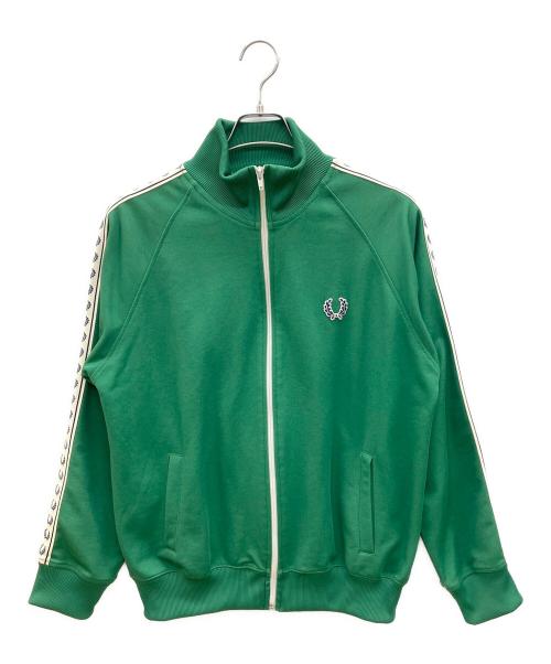 FRED PERRY（フレッドペリー）FRED PERRY (フレッドペリー) トラックジャケット　Y2K グリーン サイズ:Ｍの古着・服飾アイテム