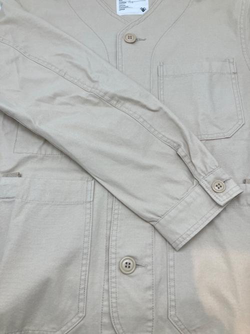 URCH RNA（アールエヌエー）URCH RNA (アールエヌエー) フレンチツールジャケット ベージュ サイズ:Ｍの古着・服飾アイテム