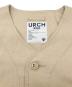 中古・古着 URCH RNA (アールエヌエー) フレンチツールジャケット ベージュ サイズ:Ｍ：6000円