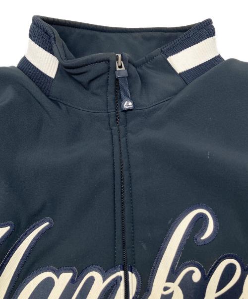 Majestic（マジェスティック）Majestic (マジェスティック) スタジャン　ニューヨーク・ヤンキース ネイビー サイズ:Ｍの古着・服飾アイテム