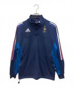 adidasアディダス）の古着「トラックトップ　サッカーフランス代表　古着」｜ネイビー