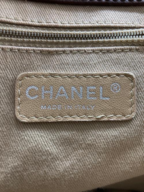CHANEL（シャネル）CHANEL (シャネル) ダイヤステッチチェーンショルダーバッグ ブラウンの古着・服飾アイテム