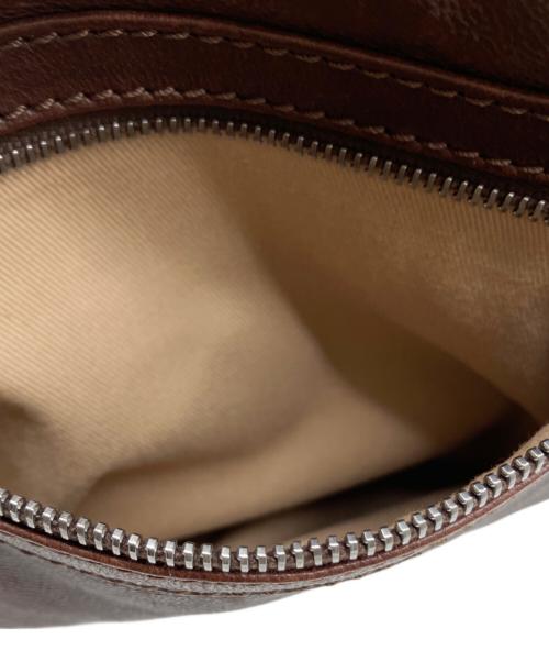 CHANEL（シャネル）CHANEL (シャネル) ダイヤステッチチェーンショルダーバッグ ブラウンの古着・服飾アイテム