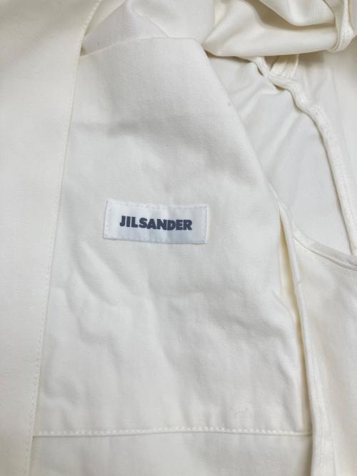 JIL SANDER（ジルサンダー）JIL SANDER (ジルサンダー) コットンジャケット ホワイト サイズ:44の古着・服飾アイテム