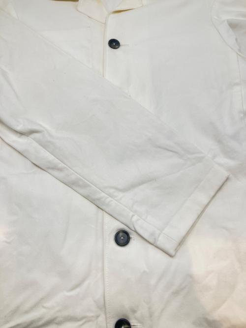 JIL SANDER（ジルサンダー）JIL SANDER (ジルサンダー) コットンジャケット ホワイト サイズ:44の古着・服飾アイテム