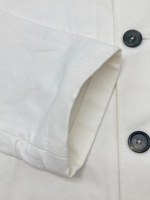 JIL SANDER（ジルサンダー）JIL SANDER (ジルサンダー) コットンジャケット ホワイト サイズ:44の古着・服飾アイテム