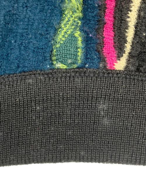 Coogi（クージー）Coogi (クージー) 3Dカーディガン ブラック サイズ:Ｍの古着・服飾アイテム