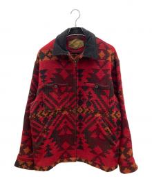 WOOLRICH（ウールリッチ）の古着「90sウール混コート」｜レッド