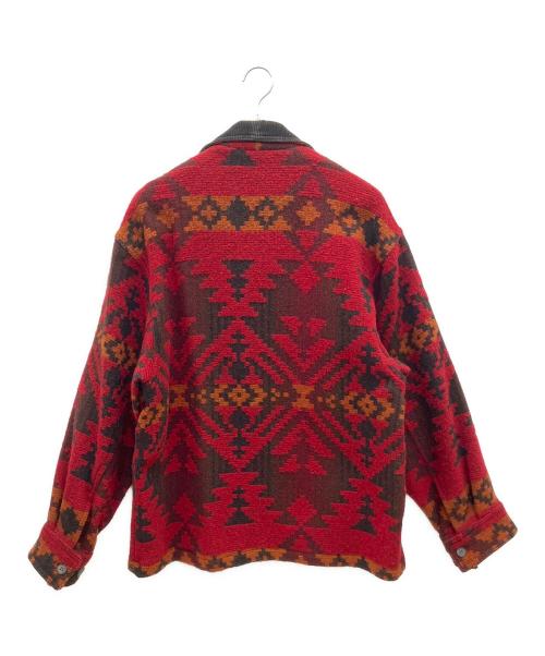 WOOLRICH（ウールリッチ）WOOLRICH (ウールリッチ) 90sウール混コート レッド サイズ:Ｍの古着・服飾アイテム