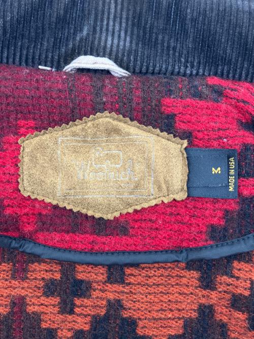 WOOLRICH（ウールリッチ）WOOLRICH (ウールリッチ) 90sウール混コート レッド サイズ:Ｍの古着・服飾アイテム