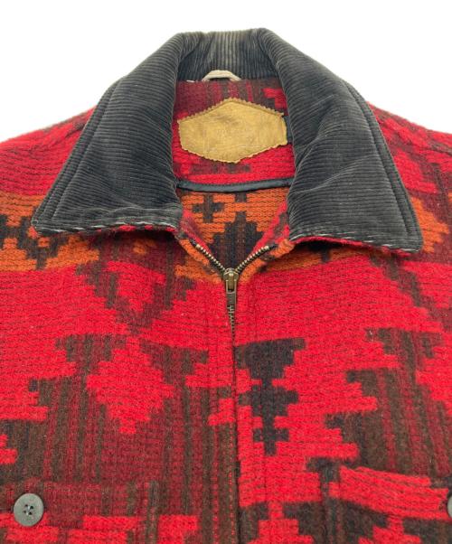 WOOLRICH（ウールリッチ）WOOLRICH (ウールリッチ) 90sウール混コート レッド サイズ:Ｍの古着・服飾アイテム