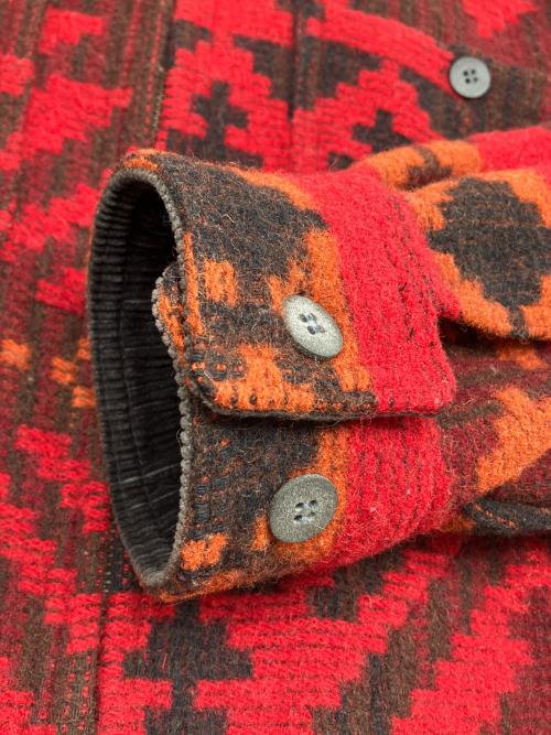 WOOLRICH（ウールリッチ）WOOLRICH (ウールリッチ) 90sウール混コート レッド サイズ:Ｍの古着・服飾アイテム