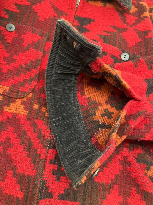 WOOLRICH（ウールリッチ）WOOLRICH (ウールリッチ) 90sウール混コート レッド サイズ:Ｍの古着・服飾アイテム