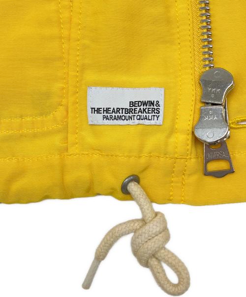 BEDWIN &THE HEARTBREAKERS（ベドウィンアンドザ ハートブレイカーズ）BEDWIN &THE HEARTBREAKERS (ベドウィンアンドザ ハートブレイカーズ) フーディージャケット　N°3 イエロー×オレンジ サイズ:不明の古着・服飾アイテム