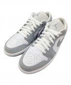 NIKEナイキ）の古着「WMNS Air Jordan 1 Low」｜ホワイト×グレー