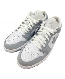 NIKE（ナイキ）の古着「WMNS Air Jordan 1 Low」｜ホワイト×グレー
