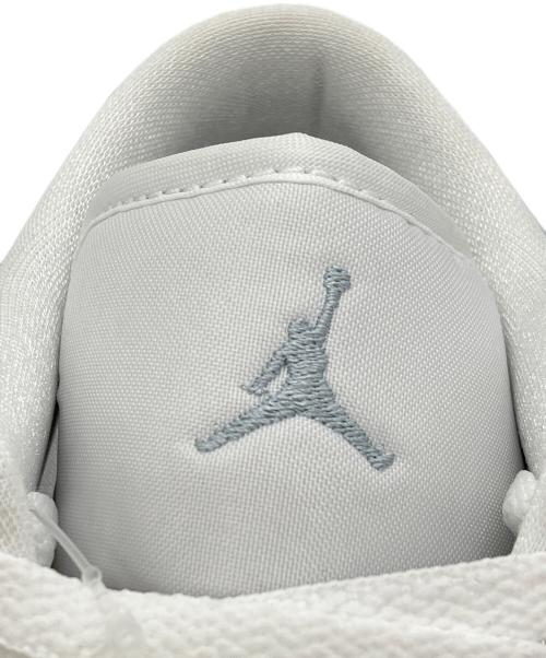 NIKE（ナイキ）NIKE (ナイキ) WMNS Air Jordan 1 Low ホワイト×グレー サイズ:26.5cmの古着・服飾アイテム