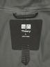 中古・古着 UNIQLO (ユニクロ) theory (セオリー) ブロックテックコート ブラック サイズ:L：5000円