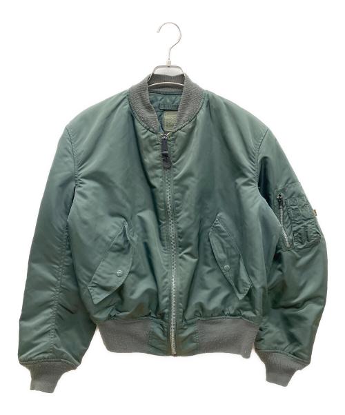 ALPHA（アルファ）ALPHA (アルファ) MA-1ジャケット カーキ サイズ:Ｍの古着・服飾アイテム