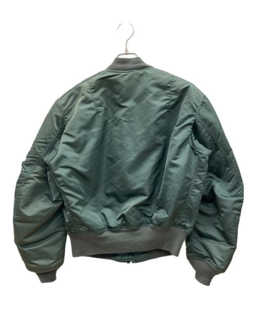 ALPHA（アルファ）ALPHA (アルファ) MA-1ジャケット カーキ サイズ:Ｍの古着・服飾アイテム