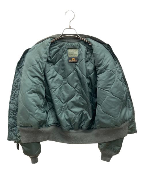 ALPHA（アルファ）ALPHA (アルファ) MA-1ジャケット カーキ サイズ:Ｍの古着・服飾アイテム