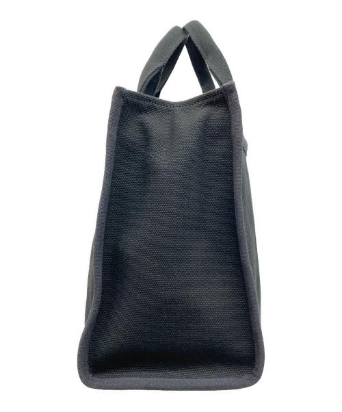 COACH（コーチ）COACH (コーチ) カーゴトートバッグ ブラック×ブラウンの古着・服飾アイテム