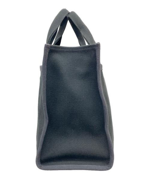 COACH（コーチ）COACH (コーチ) カーゴトートバッグ ブラック×ブラウンの古着・服飾アイテム