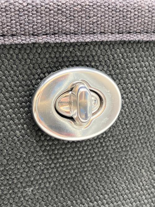 COACH（コーチ）COACH (コーチ) カーゴトートバッグ ブラック×ブラウンの古着・服飾アイテム