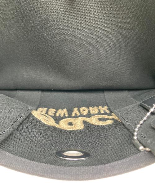 COACH（コーチ）COACH (コーチ) カーゴトートバッグ ブラック×ブラウンの古着・服飾アイテム