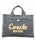 COACH（コーチ）の古着「カーゴトートバッグ」｜ブラック×ブラウン