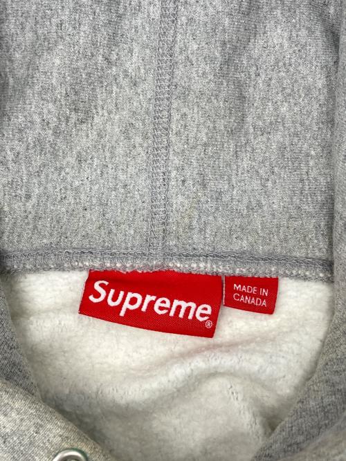 SUPREME（シュプリーム）SUPREME (シュプリーム) Logo Hooded Sweatshirt　18AW グレー サイズ:Sの古着・服飾アイテム