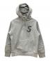 SUPREME（シュプリーム）の古着「Logo Hooded Sweatshirt　18AW」｜グレー