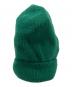 MONCLER (モンクレール) ニット帽 グリーン：13000円