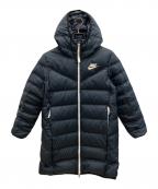NIKEナイキ）の古着「ダウンコート」｜ブラック