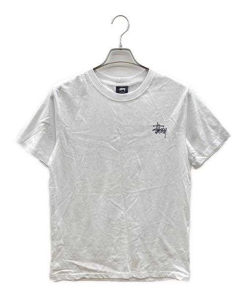 stussy（ステューシー）stussy (ステューシー) 半袖カットソー ホワイト サイズ:Lの古着・服飾アイテム
