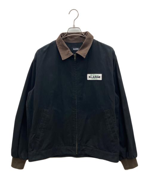 X-LARGE（エクストララージ）X-LARGE (エクストララージ) ワークジャケット ブラック サイズ:Lの古着・服飾アイテム