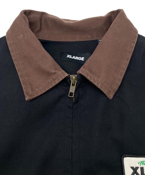 X-LARGE（エクストララージ）X-LARGE (エクストララージ) ワークジャケット ブラック サイズ:Lの古着・服飾アイテム