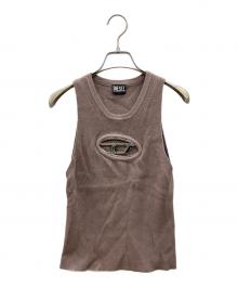 DIESEL（ディーゼル）の古着「M-ONERVA-TOP」｜ブラウン