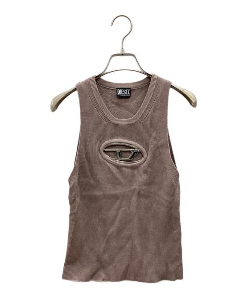 DIESEL（ディーゼル）DIESEL (ディーゼル) M-ONERVA-TOP ブラウン サイズ:Sの古着・服飾アイテム