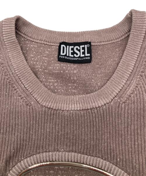 DIESEL（ディーゼル）DIESEL (ディーゼル) M-ONERVA-TOP ブラウン サイズ:Sの古着・服飾アイテム