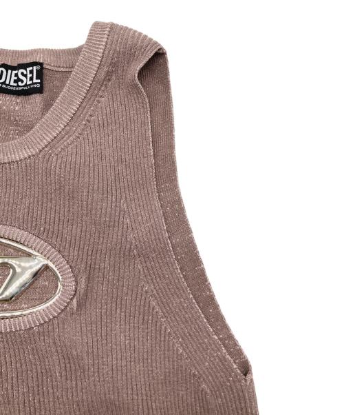 DIESEL（ディーゼル）DIESEL (ディーゼル) M-ONERVA-TOP ブラウン サイズ:Sの古着・服飾アイテム