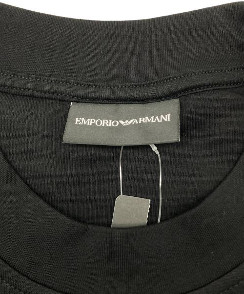 EMPORIO ARMANI（エンポリオ アルマーニ）EMPORIO ARMANI (エンポリオ アルマーニ) 長袖カットソー ブラック サイズ:XXLの古着・服飾アイテム