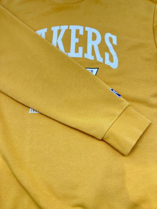 NBA（エヌビーエー）NBA (エヌビーエー) スウェット イエロー サイズ:Lの古着・服飾アイテム